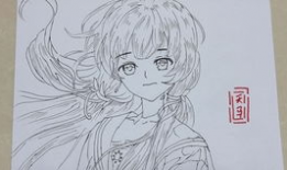 画画 动漫,一幅画中的奇幻旅程